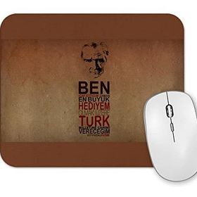 Baskı Dükkanı Atatürk 1 Mouse Pad