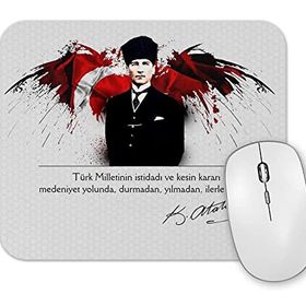 Baskı Dükkanı Atatürk 3 Mouse Pad