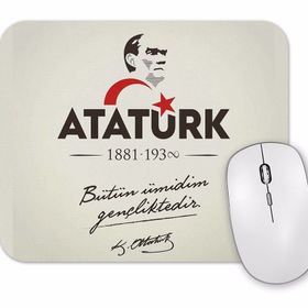 Baskı Dükkanı Atatürk 5 Mouse Pad