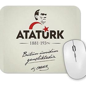 Baskı Dükkanı Atatürk 5 Mouse Pad