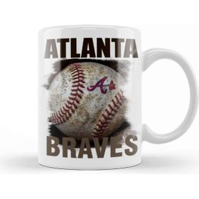 Baskı Dükkanı Atlanta Braves Ball Kupa