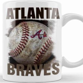 Baskı Dükkanı Atlanta Braves Ball Kupa
