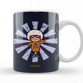 Baskı Dükkanı Atom Ant Retro Japanese Kupa