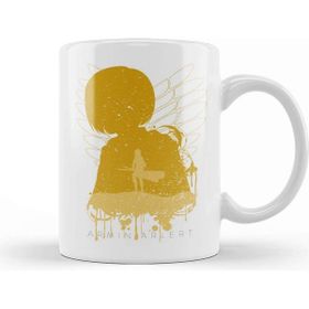 Baskı Dükkanı Attack On Titan Armin Arlert In Silhouette Kupa