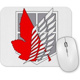 Baskı Dükkanı Attack On Titan Attack On Angel Mouse Pad