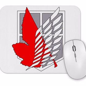 Baskı Dükkanı Attack On Titan Attack On Angel Mouse Pad
