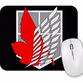 Baskı Dükkanı Attack On Titan Attack On Angel Mouse Pad