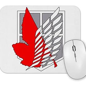 Baskı Dükkanı Attack On Titan Attack On Angel Mouse Pad