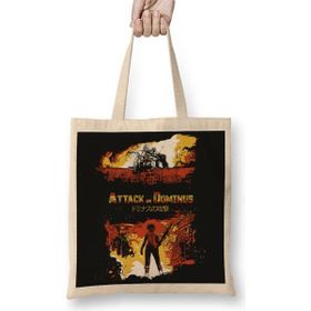 Baskı Dükkanı Attack On Titan Attack On Dominus Bez Çanta