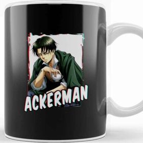 Baskı Dükkanı Attack On Titan Captain Levi Senpai Porselen Kupa