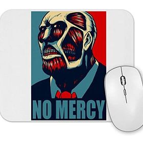Baskı Dükkanı Attack On Titan Colossal Titan For President Mouse Pad