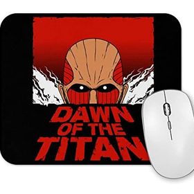 Baskı Dükkanı Attack On Titan Dawn of the Titan Mouse Pad