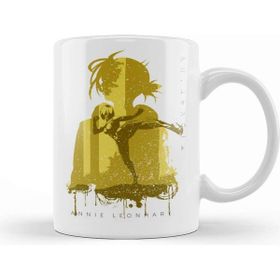 Baskı Dükkanı Attack on Titan Female Titan Minimalist Kupa