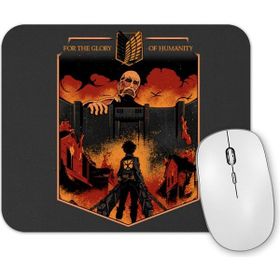 Baskı Dükkanı Attack On Titan For the Glory of Humanity Mouse Pad