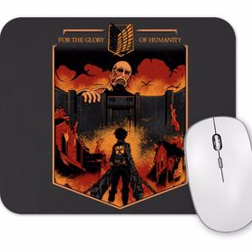 Baskı Dükkanı Attack On Titan For the Glory of Humanity Mouse Pad