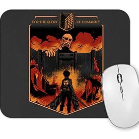 Baskı Dükkanı Attack On Titan For the Glory of Humanity Mouse Pad