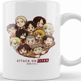 Baskı Dükkanı Attack On Titan Full Team Kupa Bardak