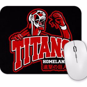 Baskı Dükkanı Attack On Titan Go Titans 001 Mouse Pad