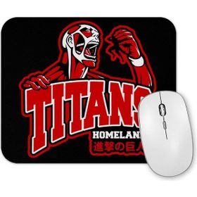 Baskı Dükkanı Attack On Titan Go Titans Mouse Pad