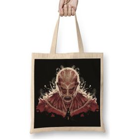 Baskı Dükkanı Attack On Titan Ink On Titan Bez Çanta