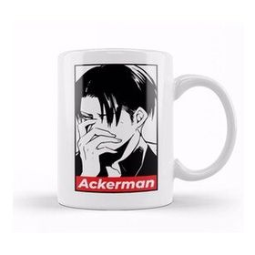 Baskı Dükkanı Attack on Titan Levi Ackerman Porselen Kupa