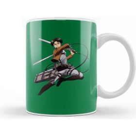 Baskı Dükkanı Attack on Titan Levi Porselen Kupa