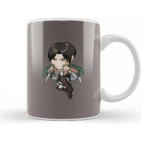 Baskı Dükkanı Attack on Titan Levi Porselen Kupa