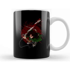 Baskı Dükkanı Attack on Titan Levi Porselen Kupa