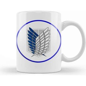 Baskı Dükkanı Attack on Titan Logo Kupa Bardak