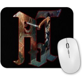 Baskı Dükkanı Attack On Titan Logo Mouse Pad