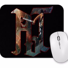Baskı Dükkanı Attack On Titan Logo Mouse Pad