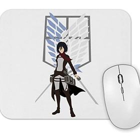 Baskı Dükkanı Attack On Titan Mikasa Mouse Pad