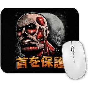 Baskı Dükkanı Attack On Titan Protect Ya Neck Mouse Pad