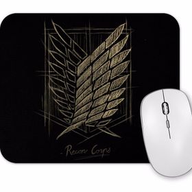 Baskı Dükkanı Attack On Titan Recon Corps Mouse Pad