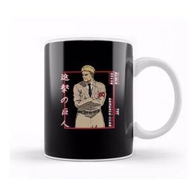 Baskı Dükkanı Attack on Titan Reiner Braun Shadow Design Kupa Bardak