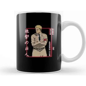 Baskı Dükkanı Attack on Titan Reiner Braun Shadow Design Kupa Bardak