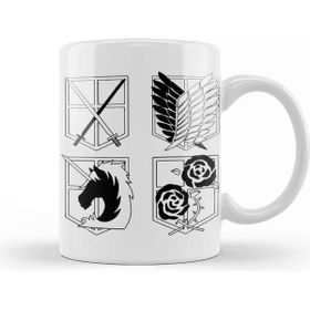Baskı Dükkanı Attack on Titan Rock On Titan Kupa Bardak