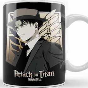 Baskı Dükkanı Attack on Titan Survey Corps Porselen Kupa