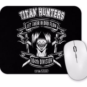Baskı Dükkanı Attack On Titan Titan Hunters Mouse Pad