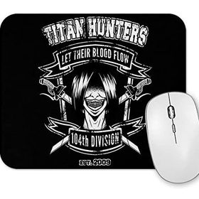 Baskı Dükkanı Attack On Titan Titan Hunters Mouse Pad