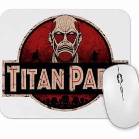 Baskı Dükkanı Attack On Titan Titan Park Mouse Pad
