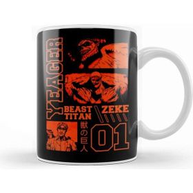 Baskı Dükkanı Attack On Titan Zeke Kupa