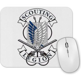 Baskı Dükkanı Attck On Titan Scouting Mouse Pad