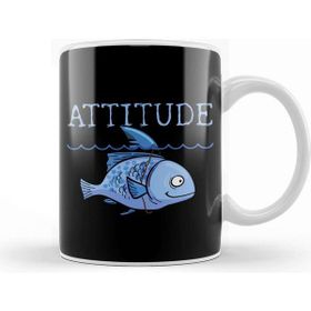 Baskı Dükkanı Attitude Of A Shark Fish Confidence & Self Belief Kupa