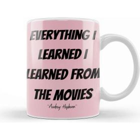 Baskı Dükkanı Audrey Hepburn Kupa Bardakn