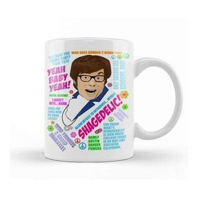Baskı Dükkanı Austin Powers Quotes Kupa Bardak n
