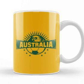 Baskı Dükkanı Australia Half World Football Championship Kupa