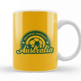Baskı Dükkanı Australia Sunrise World Football Championship T Kupa Bardak