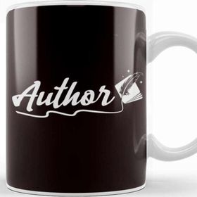 Baskı Dükkanı Author Writer Novelist Literature Bookworm Library Reading Kupa Bardak