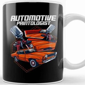 Baskı Dükkanı Automotive Paintologist Funny Car Repair Painter Kupa Bardak